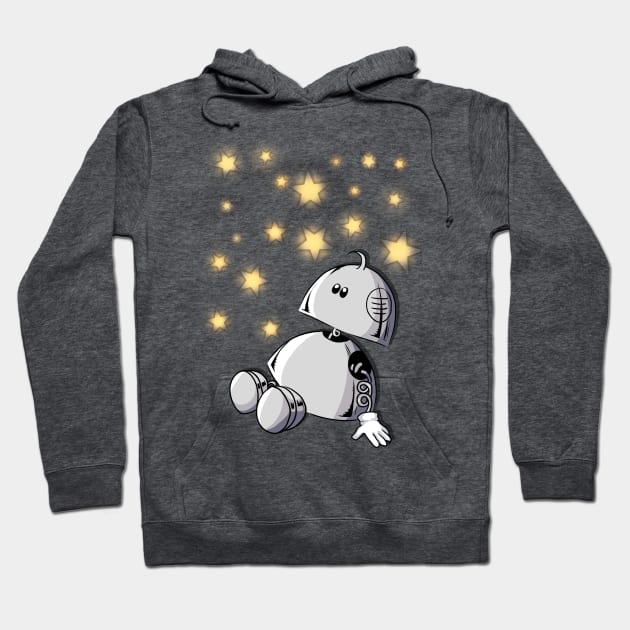 Sam the Robot - Stargazing Hoodie by RetroTrader